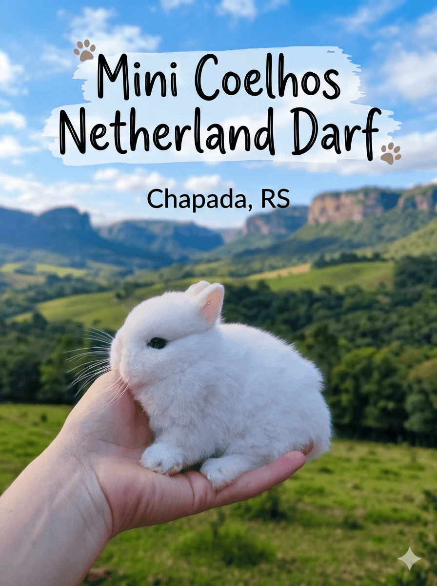 Mini coelhos Cris